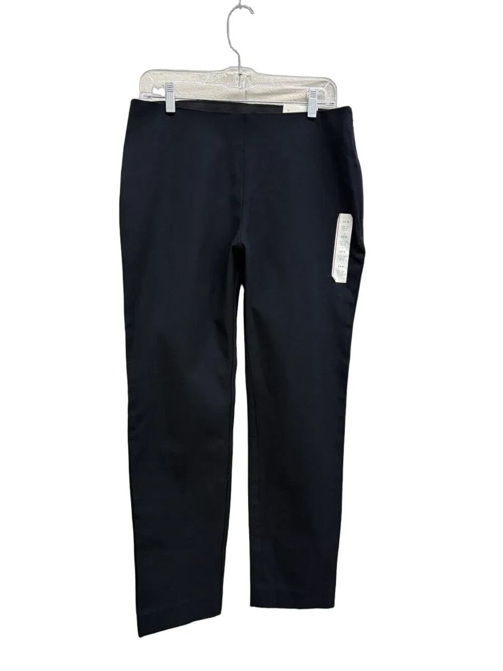 A New Day Side-Zip Skinny Ankle Pants Black